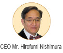 CEO Mr. Hirofumi Nishimura