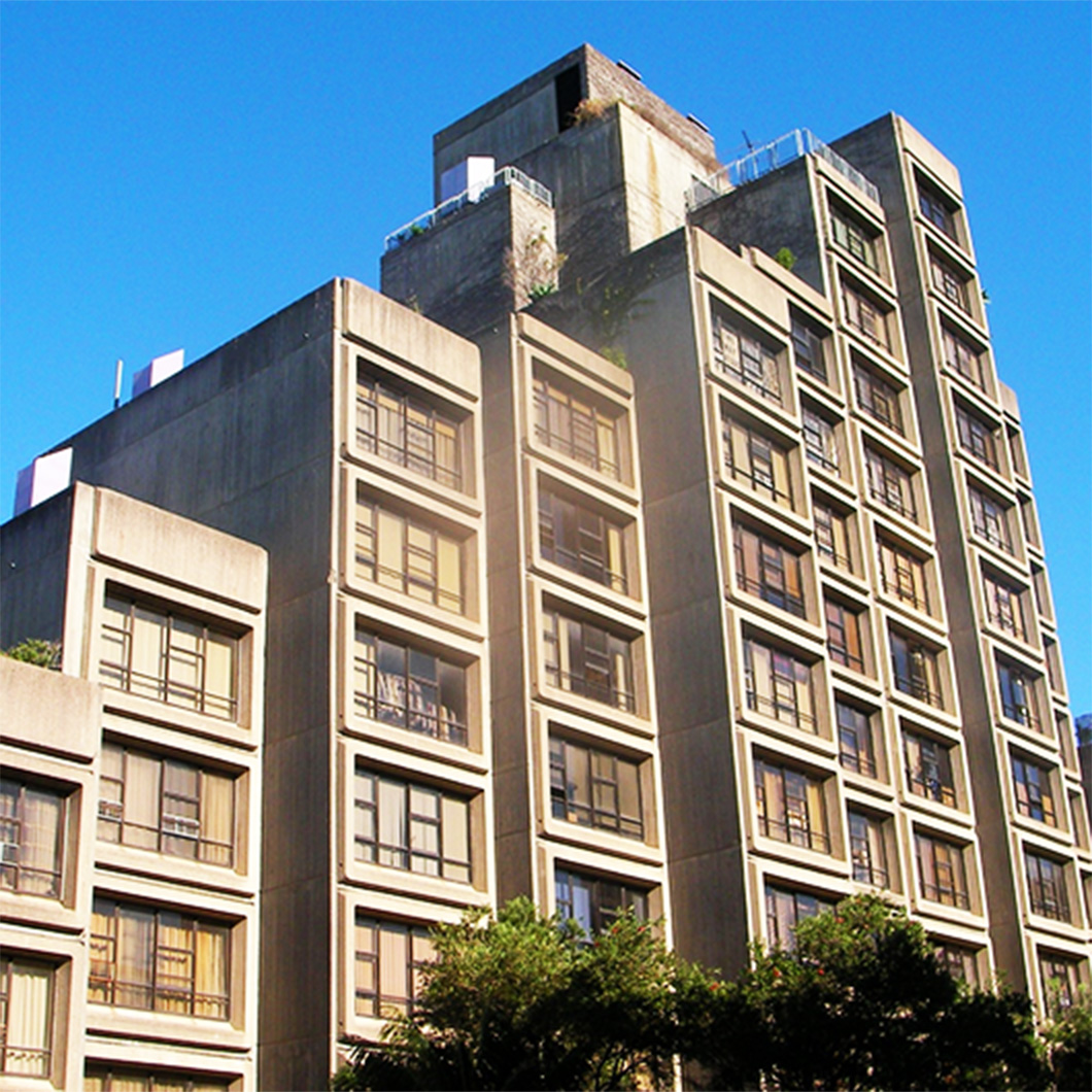 サービスアパートメントの外観