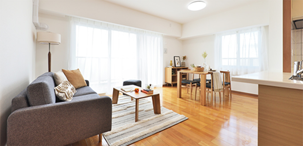 港近くのサービスアパートメント