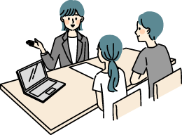 オリエンテーションのイラスト